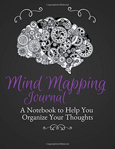 Mind Mapping Journal: A Notebook to Help You Organize Your Thoughts & Take Notes - Includes a Simple Mind Map Main Idea Template Vol 1
