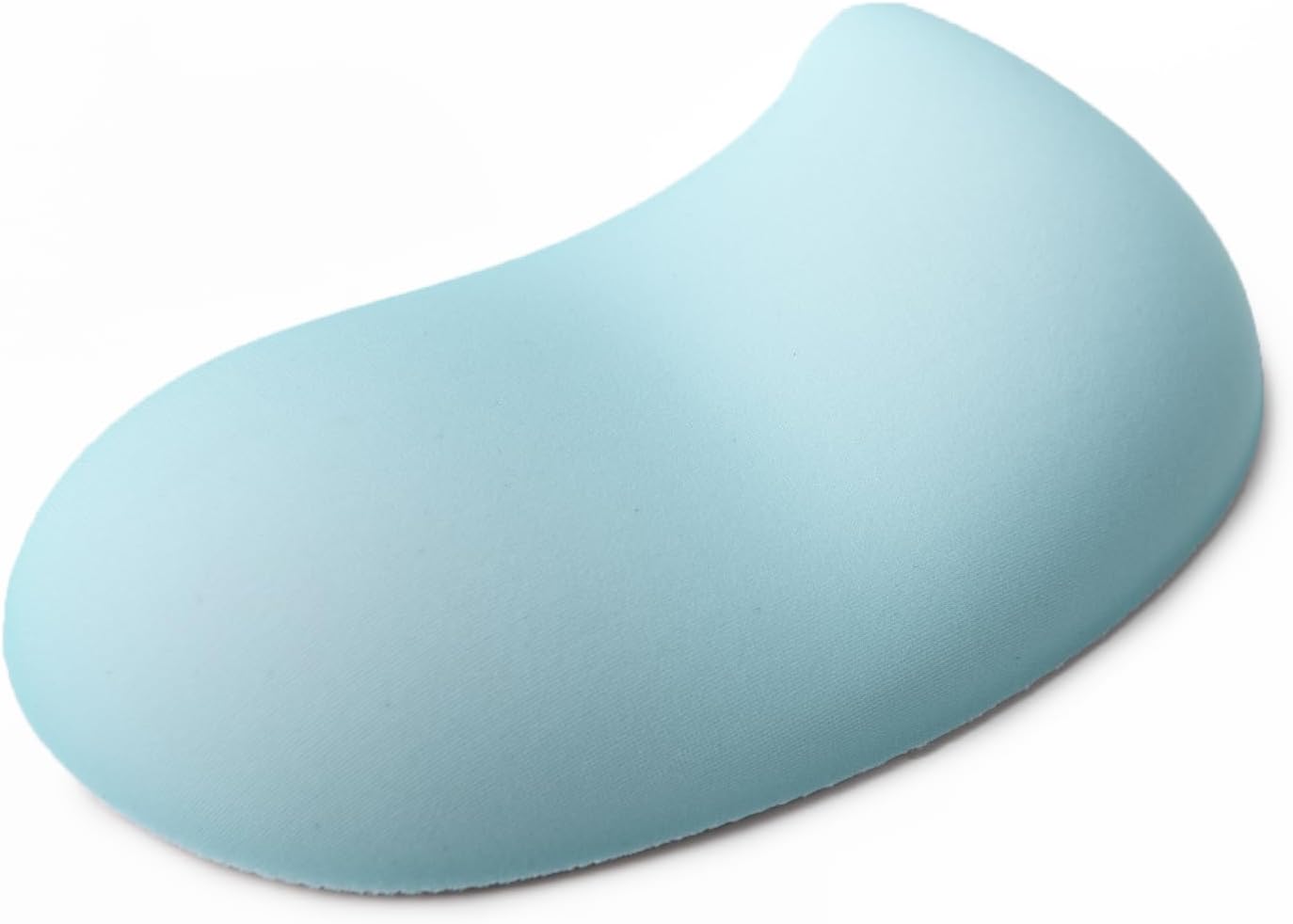 Ergonomic Mouse Wrist Rest Pad, Small Gel Mouse Keyboard Support Cushion Non-Slip Base, for Easy Typing and Wrist Pain Relief Office Computer, Laptop, PC Gaming (Blue)