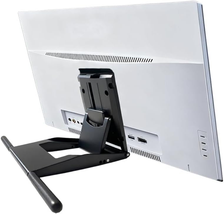 Adjustable 14-27 inch Drawing Tablet Stand Digital Graphics Tablet Monitor Base Bracket Suitable for Universal VESA Support for Lenovo/dell, Kamvas 20/Kamvas 22/Plus/Kamvas 24(Black)