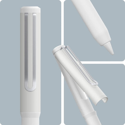 Spigen DA201 Apple Pencil Protective Case for Apple Pencil Pro and Apple Pencil 2nd Generation, Cover Sleeve with Clip and Grip, Compatible with Magnetic Charging and Double Tap - Black