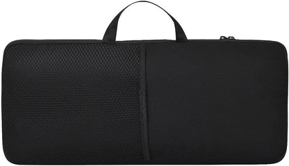 Wireless Keyboard Mouse Sleeve Travel Case,for Logitech Mk345 Wireless Keyboard,Mouse Storage and Cable Storage Pouch,Soft Neoprene Dust and water resistant bag(Black)