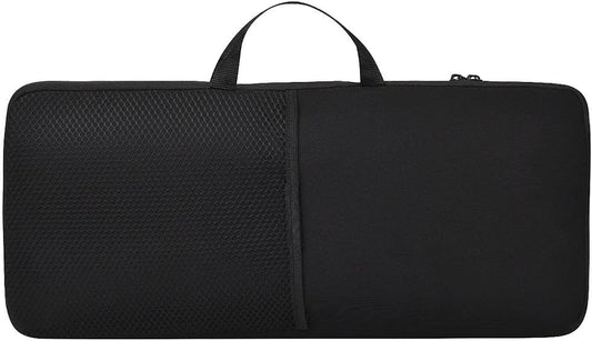 Wireless Keyboard Mouse Sleeve Travel Case,for Logitech Mk345 Wireless Keyboard,Mouse Storage and Cable Storage Pouch,Soft Neoprene Dust and water resistant bag(Black)