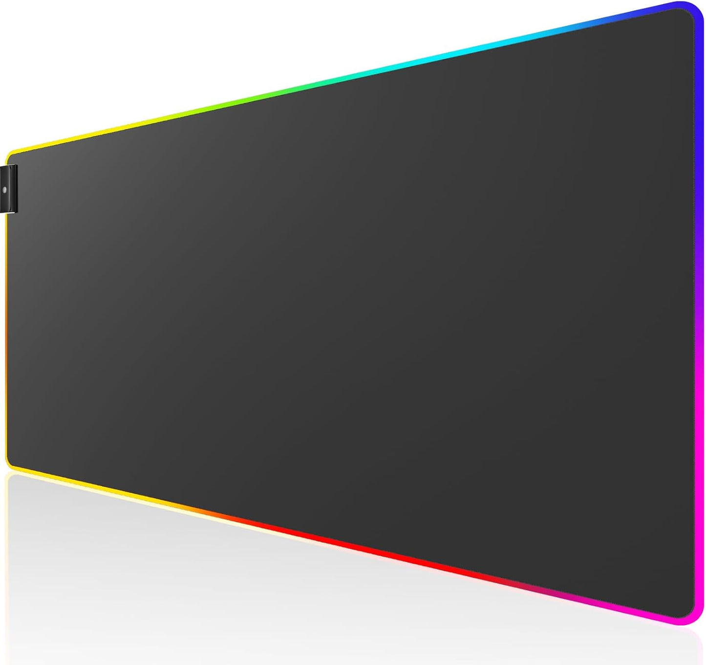 KTRIO Large Gaming Mouse Pad Desk Mat, Superior Micro-Weave Cloth for Precise Mouse Control, Non-Slip Rubber Base, Stitched Edges, Water-Resistant, for Gamer, Office & Home, 31.5" x 11.8" inches