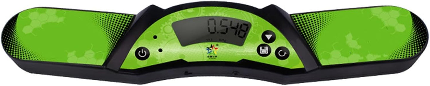 Speed Timer for Cube, Professional Touch Control with Display and Voice Sound Effect, Automatic Calculation Timer for Competition, for Birthday, Christmas (Black)