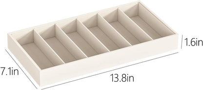 Sunglass Organizer Tray,Eyeglass Storage for Multiple Glasses,Jewelry and Sunglasses Drawer Organizer (Beige 2)