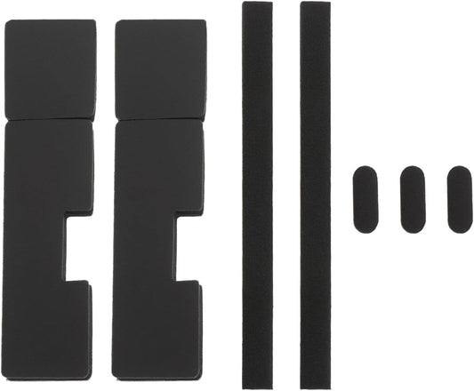 7pcs Mechanical Keyboard Spacebar Silencer Pad Poron Eva Stabilizer Foam Pad Compatible with 6.25U/7U Space Bar Caps Black