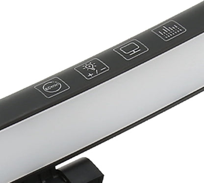Computer Monitor Lamp, Relieve Eye Fatigue,Asymmetric Optical,Touch Dimming Screen Monitor Light Bar with 7 Color RGB,E Reading LED Task Lamp for Curved Screen Gifts,Learn