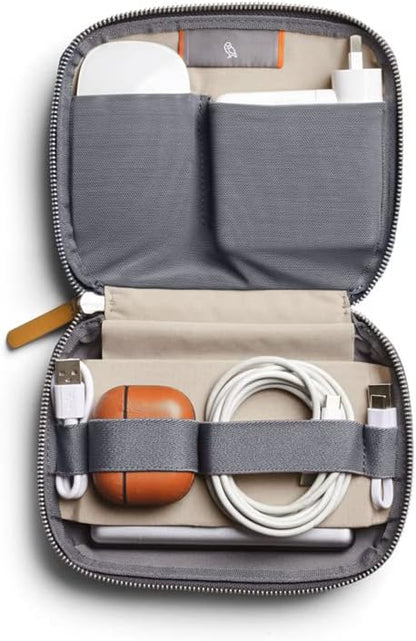 Bellroy Tech Kit Compact (Tech Accessories Organizer, Zipper Pouch) - Saltbush
