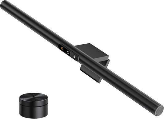 LYMAX Monitor Light Bar, Eye-Care USB Computer Lamp with Wireless Remote, Motion Sensor, Fit for All Monitor, Adjustable Color Temperature/Brightness, No Screen Glare for Home Office Gaming Desk Lamp