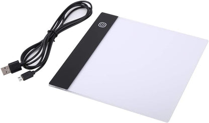 LED Tracing Light Box Board, Adjustable Brightness A5 USB Art Drawing Sketching Copy Pad for Tattoo Drawing, Streaming, Sketching
