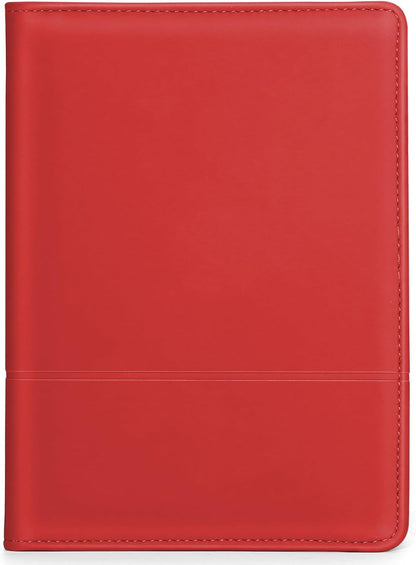 Padfolio/Portfolio Binder, Mini Padfolio Portfolio Binder 5 x 8 Legal Writing Pad, A5 Document Organizer Folder for Men Women, Black
