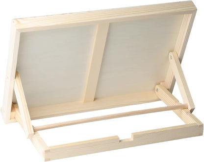 Tabletop Wooden Easel Stand, Adjustable Art Easel for Painting, Drawing, Sketching, Canvas, Books & Artwork Display