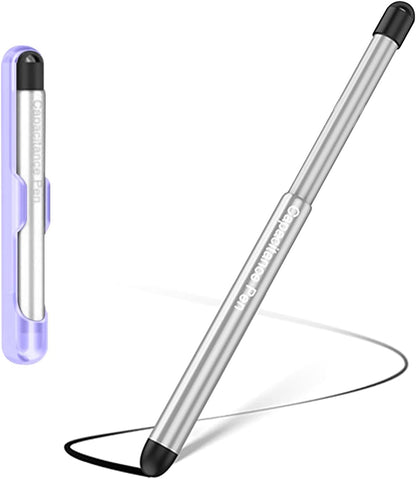 Stylus Pens with Pen Slot for Touch Screens, High Precision Capacitive Universal Stylus for iPad iPhone Tablets Samsung Galaxy All Touch Screen Devices (Black)