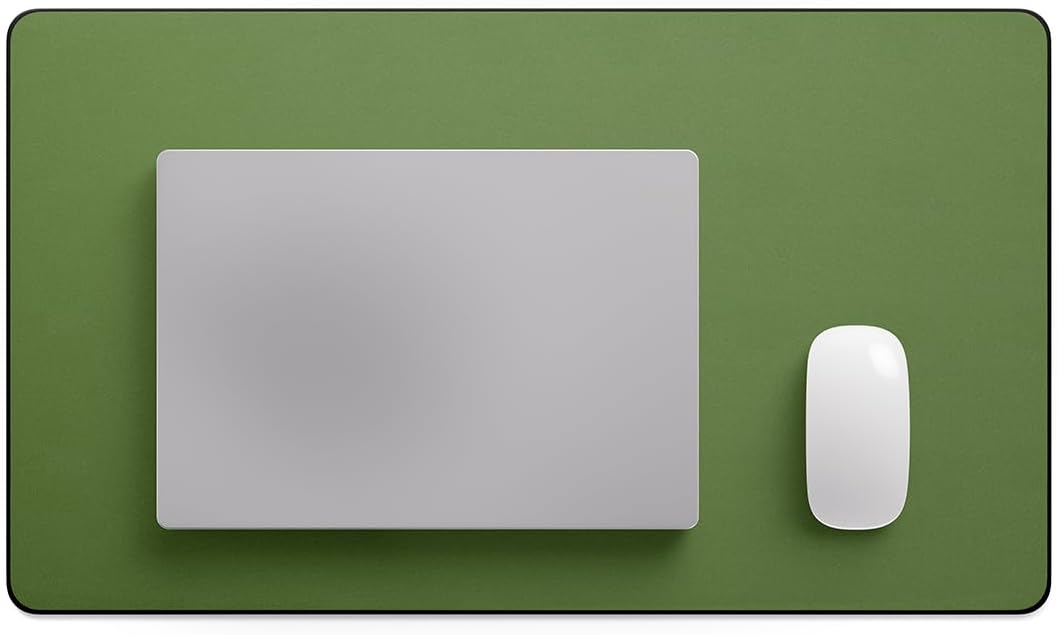 Jotsome Leather Desk Pad Mat, Non-Slip Desk Blotter Pad - Desk Protector for Office, Home, Lap Desk, Laptop, and Desktop