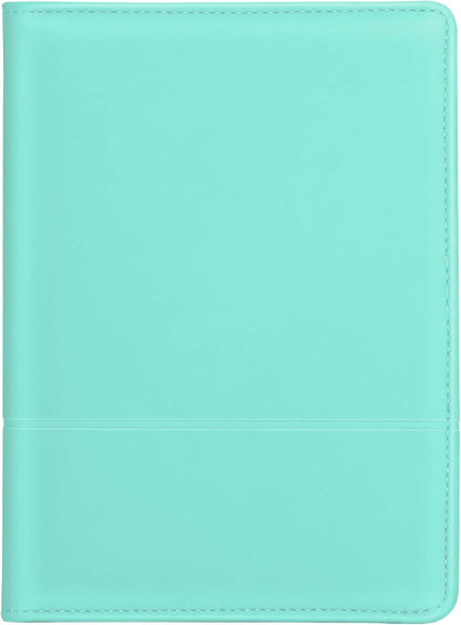 Padfolio/Portfolio Binder, Mini Padfolio Portfolio Binder 5 x 8 Legal Writing Pad, A5 Document Organizer Folder for Men Women, Black