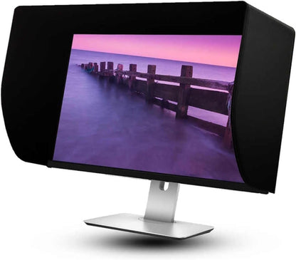 32-inch Desktop Computer Screen Hood, Monitor Hood for Sun Glare, Computer Shade, That Provides Privacy and Protection, for Office, Play Games