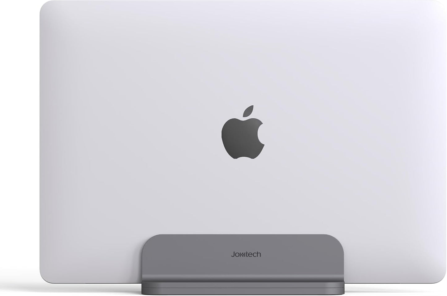 JOKItech Aluminum Laptop Stand, Sturdy and Adjustable, Compatible with Apple MacBook Pro/Air, Mac Mini, iPad Pro, Silver