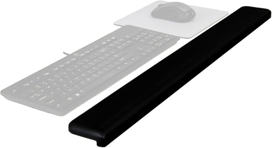 3M Gel Wrist Rest for Standing Desks, Wraps Around Edge of Desk for Comfort, Non-Slip Back Stays in Place (WR200B)