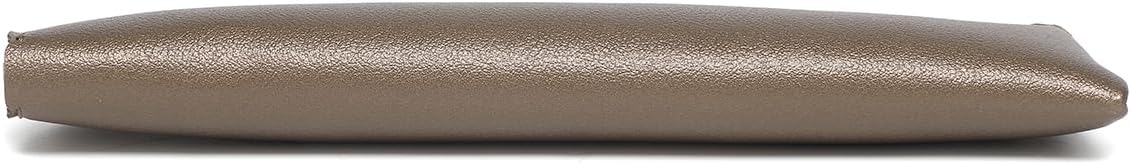 Canvas Pencil Case Small Pencil Pouch Slim Lightweight Pen Case Holder Cute Zipper Bag for School Office