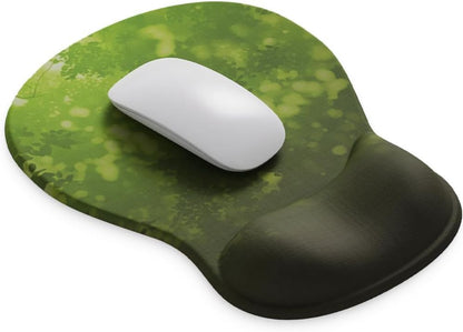 ErgoComfort Gel Wrist Rest Mouse Pad-Ergonomic Office Mousepad with Wrist Support-Non-Slip, Design Desk Accessories Mat for Home&Game Decor (06Mocha Sand)