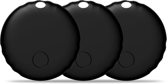 Tracker Tag, Smart Tag Works with Find My App (iOS Only), Keys Finder and Item Locator for Luggage, Backpack, Suitcases and More, Replaceable Battery, IP67 Waterproof Tracking Tags-5 Pack
