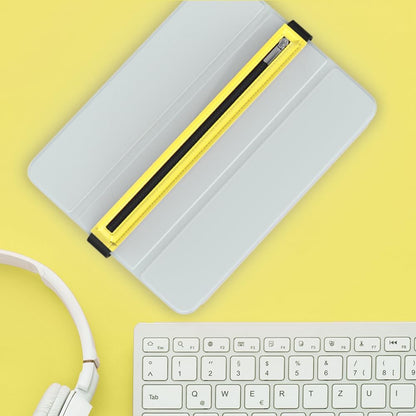 MoKo Pencil Case Fit Apple Pencil Pro, iPencil (USB-C), Apple Pencil 1st/2nd Generation, Stylus Pencil Sleeve PU Leather Zipper Pouch with Elastic Band for 9.7"-12.9" Tablet, Space Gray