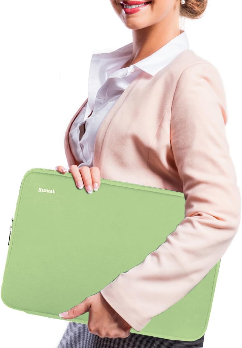 Laptop Sleeve 15.6 Inch, Durable Shockproof Protective Cover Flip Case Briefcase Carrying Computer Bag Case Compatible with 15.6 Inch HP, ASUS, Lenovo, Acer, Notebook, Computer, Black