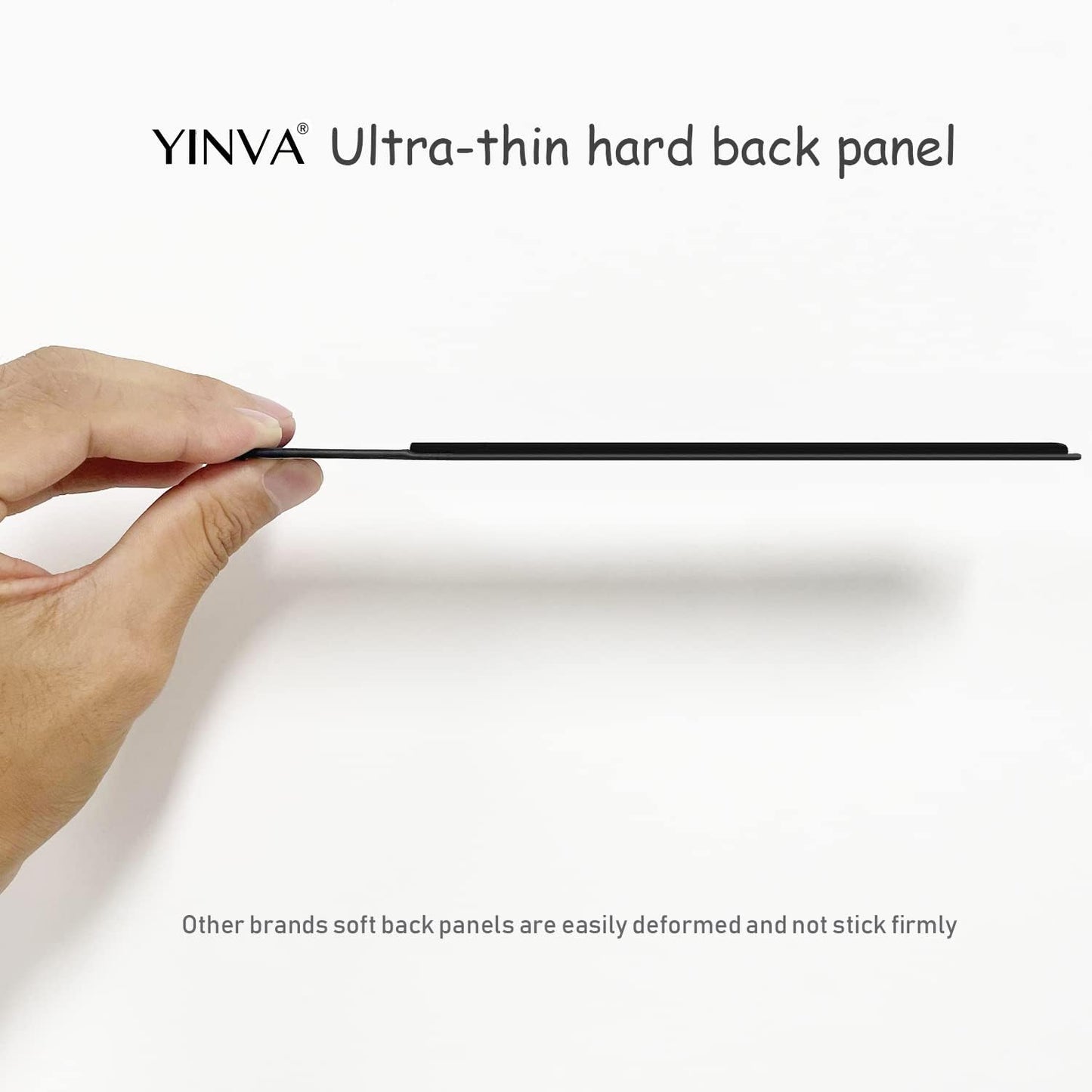 YINVA Pencil Holder Compatible with Apple Pencil 2nd Generation and 1st Gen, Elastic Sleeves Pencil Pouch Accessories Design for iPad and Stylus (Black)