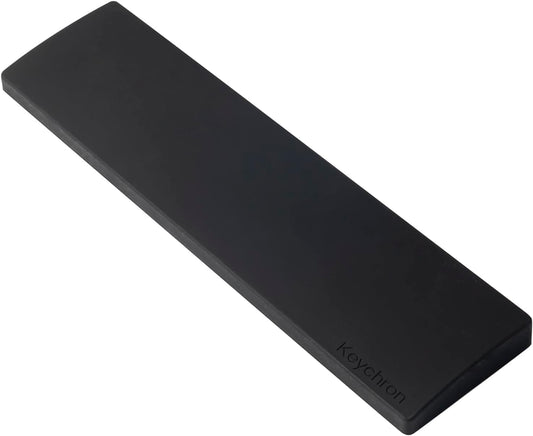 Ergonomic Silicone Wrist Rest for Keychron K12 / Q4 / Q60 / Q60 Max / Q4 Pro / Q4 HE / V4 / V4 Max, 12.04" Honeycomb Non-Slip Palm Rest, 60% Compact Mechanical Keyboard Support with Typing Pain Relief