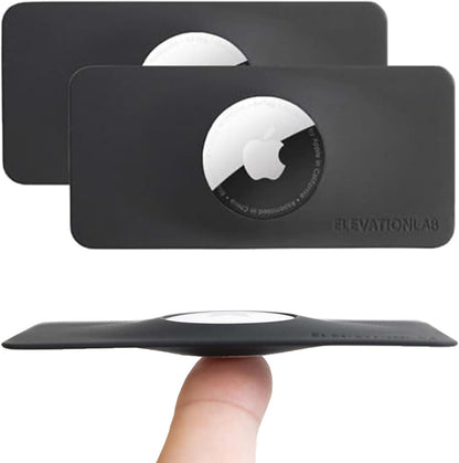 TagVault™ AirTag Wallet Holder - The Thinnest AirTag Wallet Card Insert | Flexible, Stays Hidden, Patent Pending | Elevation Lab