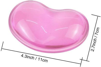 Gel Keyboard & Mouse Wrist Rest Set - Keyboard Wrist Rest Pad & Mouse Support for Office Gaming Pad Computer Laptop Ergonomic Comfortable Pain Relief- Pad Set (Mouse Support Only)