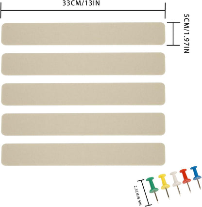 Bulletin Board Cork Board Cork Boards for Walls Cork Board for Office Pin Board Bulletin Boards for Walls (Brown)