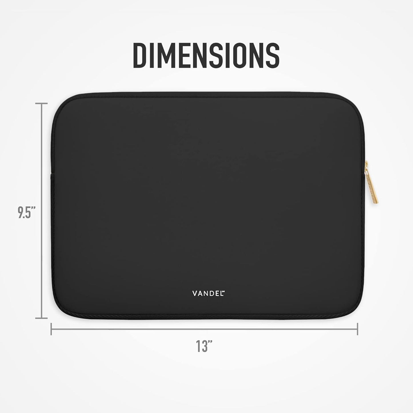 Vandel Slim MacBook Pro 16 Inch Laptop Sleeve, 15.6-16 inch Laptop Case, Protective MacBook Case Sleeve, Dell XPS 16 Cover 15.6 in, HP 15-fc, Lenovo IdeaPad 15, Mac Book Pouch, Computer Carrying Bag