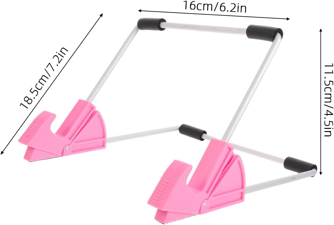 Holibanna Tracing Board Bracket Stand: Adjustable Light Board Stand for Tracing - LED Copy Pad Light Box Holder for Desktop Art Studio Painting and Sketching Pink
