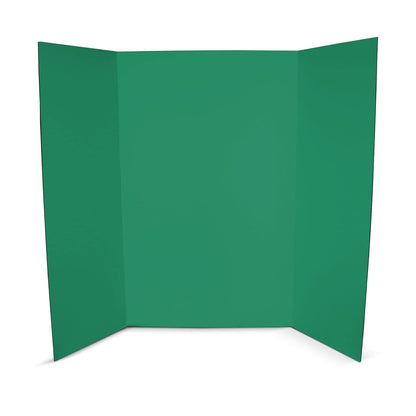 Flipside Products 36” x 48” Project Boards for Presentations, Science Fair, School Projects, Event Displays and Trifold Picture Board, Proudly Made in USA - Black - 4 Pack