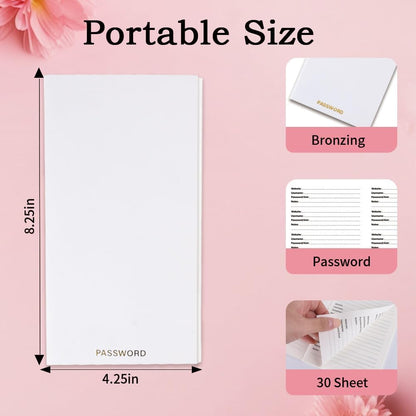 qianshan Travelers Notebook Inserts with PVC Sleeve,Undated Weekly Planner,Weekly To Do List Notepad,TN Journal,30 Sheets,8.5" x 4.7",Pocket Travelers Notebook for Journals,Diaries,Planners,Pink Cat