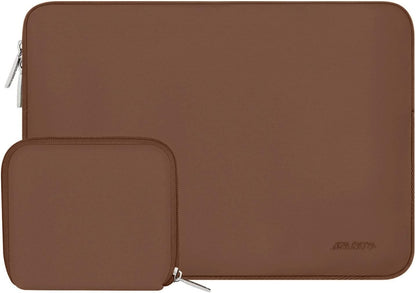 MOSISO Laptop Case 13.3 inch, 13-13.3 inch Laptop Sleeve Bag Compatible with MacBook Air/Pro 13/Pro 14 M5 M4 M3 M2 M1, HP Dell ASUS Lenovo, Neoprene Computer Sleeve Bag with Small Case, Baby Pink - Colors B