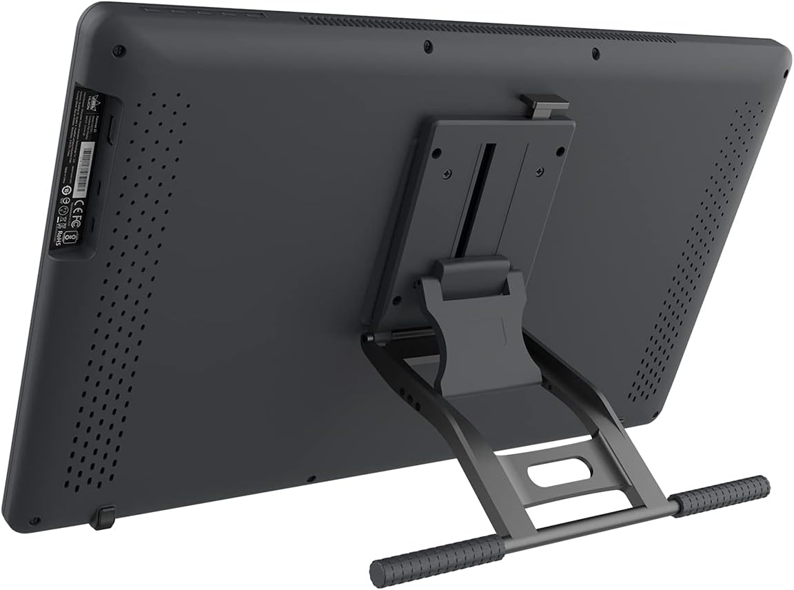HUION ST100A Adjustable Drawing Tablet Stand for Pen Displays, Adjustable VESA Mount Desk Stand, Suitable for Kamvas 20/22/22 Plus/24/24 Plus and Kamvas Pro 24(4K)