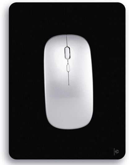 Audimi Small Mouse Pad 6 x 8 Inch, Mini Mouse Pad Thick for Laptop Wireless Mouse Home Office Travel, Portable & Washable (Black)