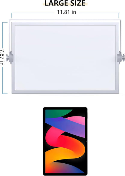 Small Dry Erase White Board, Magnetic Desktop Whiteboard with Stand, Dry Eease Board Mini Easel Double Sided on Table Top with Holder for Kids Drawing, Teacher Instruction