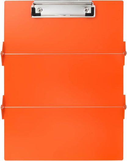 Nursing Clipboard Foldable with Medical Edition Cheat Sheets, 3 Layers Aluminum Foldable Clipboard for Nursing, Notepad for Students, Nursing School Essentials (Black)