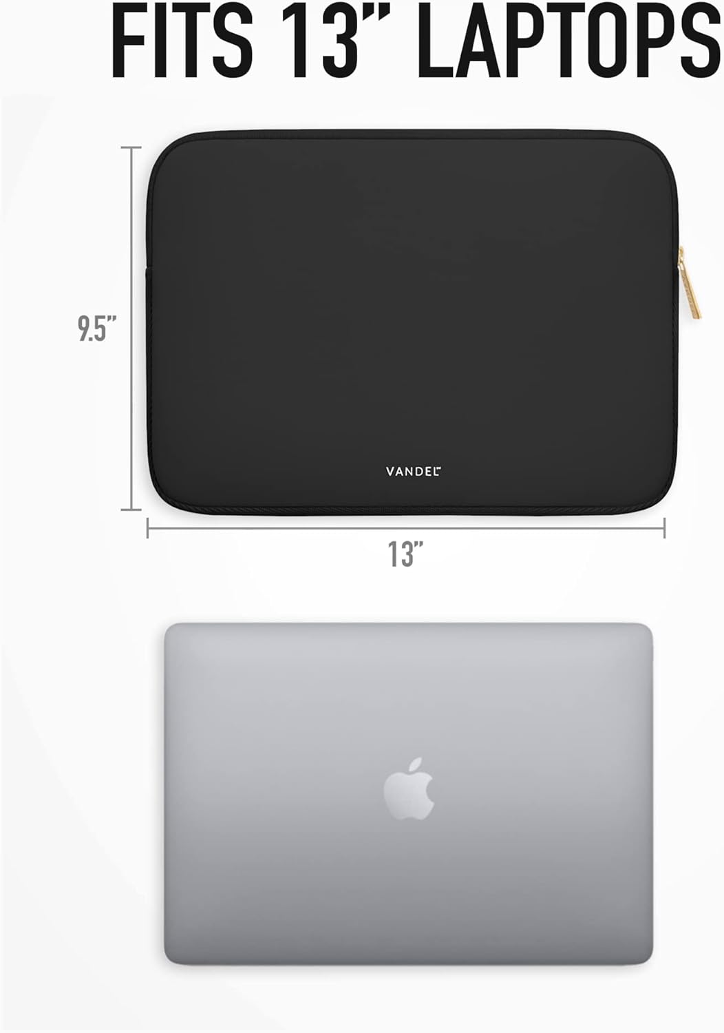 Vandel Slim MacBook Pro 16 Inch Laptop Sleeve, 15.6-16 inch Laptop Case, Protective MacBook Case Sleeve, Dell XPS 16 Cover 15.6 in, HP 15-fc, Lenovo IdeaPad 15, Mac Book Pouch, Computer Carrying Bag