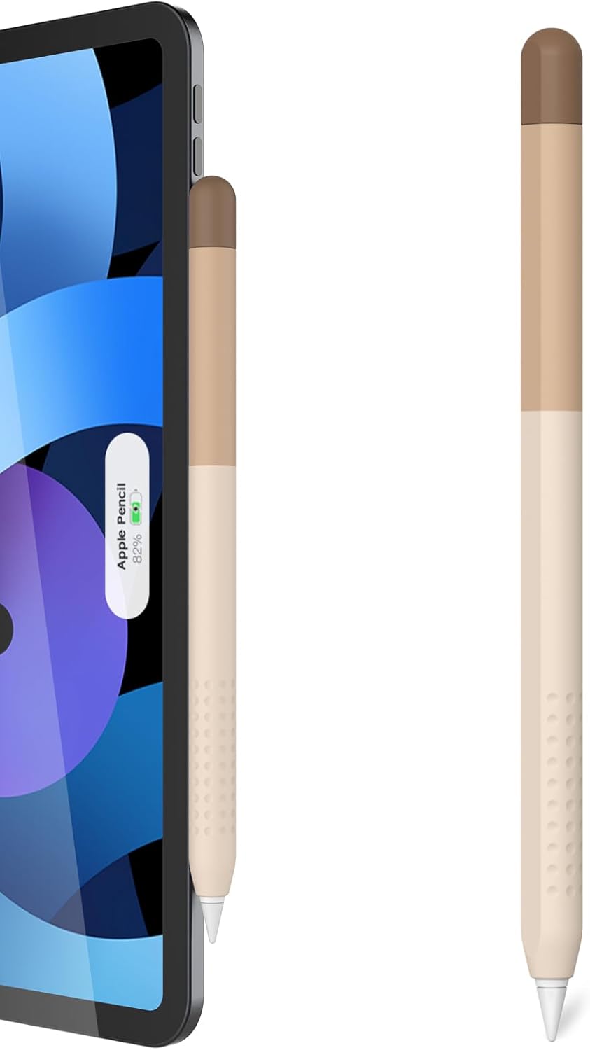 Delidigi for Apple Pencil Pro Case (2024) & Apple Pencil 2nd Generation Sleeve,Soft Silicone Grip Cover,Magnetic Charging Compatible,Double Tap Support,Gradient Color Design