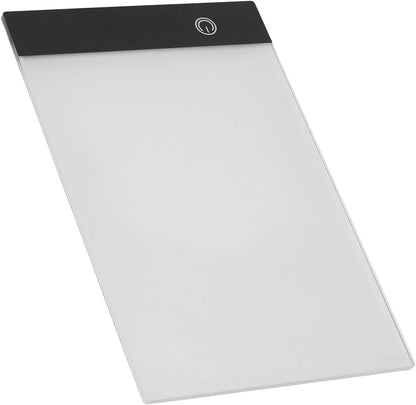Huleo LED Light Pad, A5 Tracing Light Pad, Artcraft Tracing Pad Light Box, 3 Levels of Brightness, Rechargeable Light Board for Artists Drawing Sketching Animation Stencilling X-ray Viewing