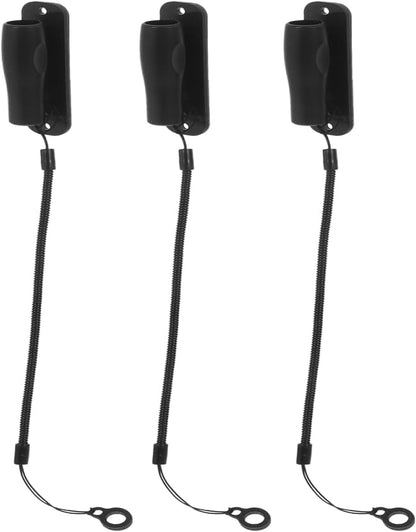 3Pcs Retractable Pen Leash with Ring,Elastic Pen Lanyard for Writing Boards,Tablets & Clipboards Pen Holder Attachment (Style 1)