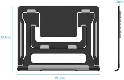 Adjustable Drawing Tablet Stand Drawing Pen Display Aluminum Ventilated Stand Holder for Wacom One, Cintiq 13/16, XP-Pen Artist 12/13.3/15.6 and Huion Kamvas 12/13/15.6