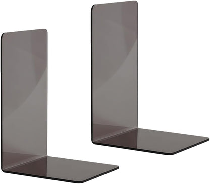 Book Stand for Display, Clear Bookends for Bookshelves, Decorative Book Holder for Music Sheets and Magazines