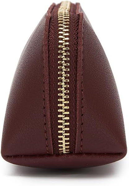 Canvas Pencil Case Cotton Canvas and Simple Multifunctional Pencil Bag Zipper Portable Storage (Black)
