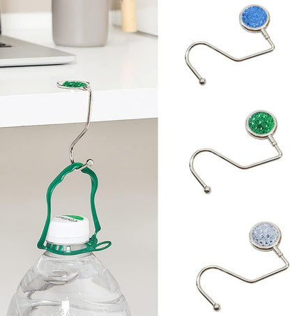 TopHomer Portable Table Bag Holder Hanging Bag Hook Cute Home School Library Office Under Hanging Metal Holder Gifts