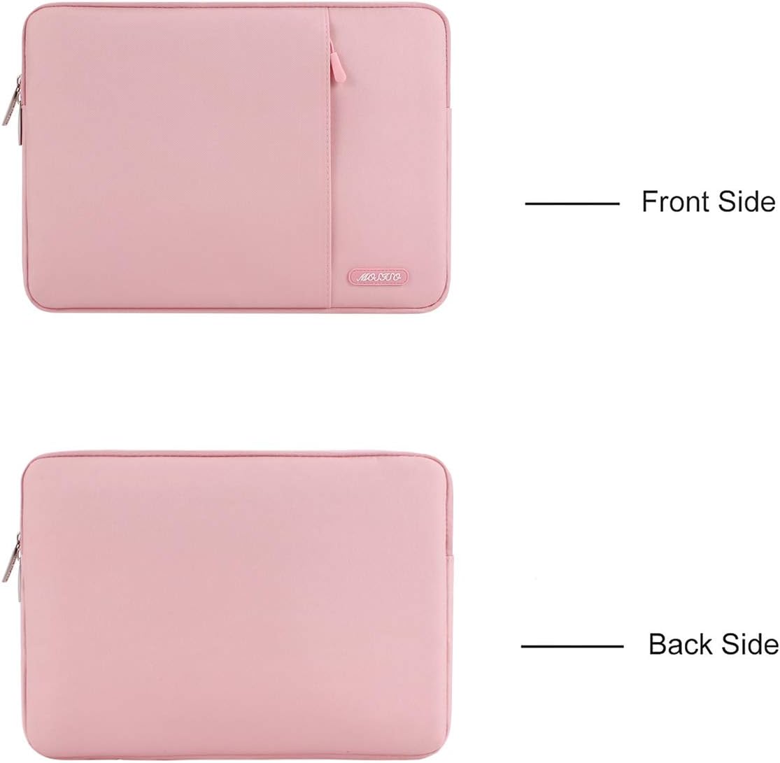 MOSISO Laptop Case 15 inch, 15 inch Laptop Sleeve Compatible with MacBook Air M5 A3448 M4 A3241 M3 A3114 M2 A2941 2026-2023, Dell XPS, Polyester Vertical Computer Sleeve Bag with Pocket, Black - Colors A
